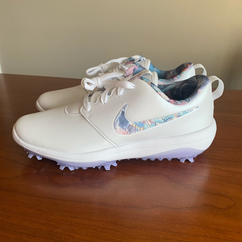 Nike Womens Roshe Golf Tour NRG 'Floral' Size 9 - Picture 1 of 6